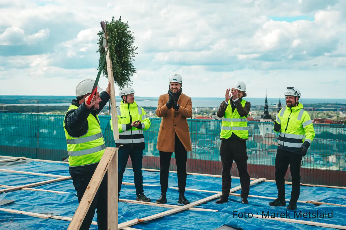80 cm läbimõõduga kuuseokstest sarikapärg